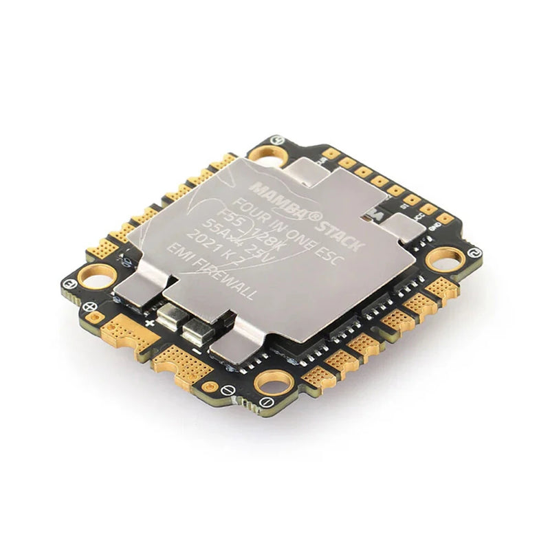 30.5mm*30.5mm MAMBA 128K F45 F55 F65 45A 55A 65A 3~6S Blheli_32 4IN1 Brushless ESC for RC FPV Racing Drone