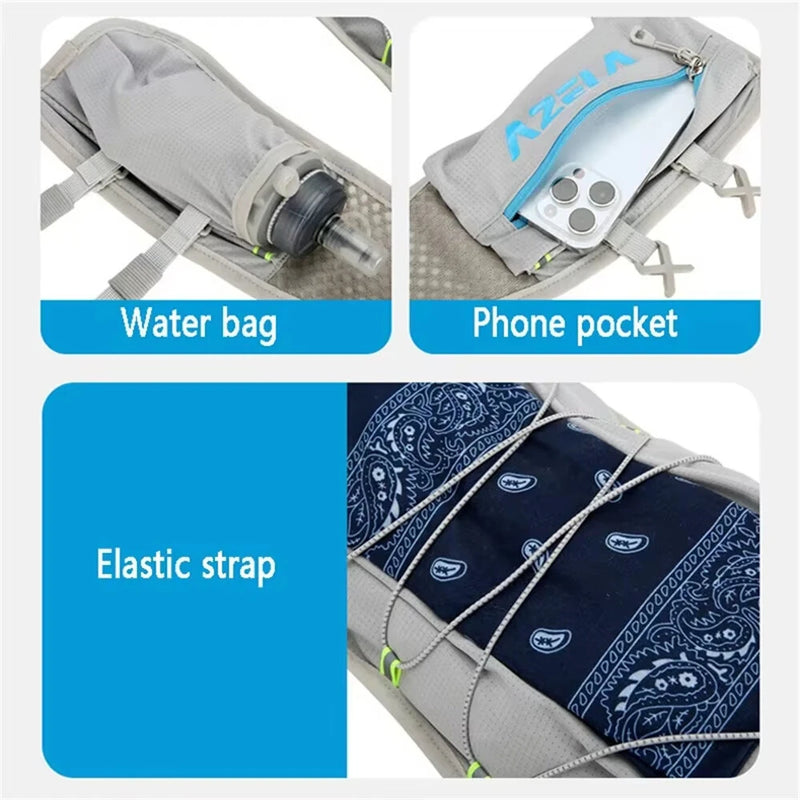 Trail Running Ultra-light Backpack Running Hydration Vest Jogging Hiking Hydrating Bag Can Be Used Water Bag