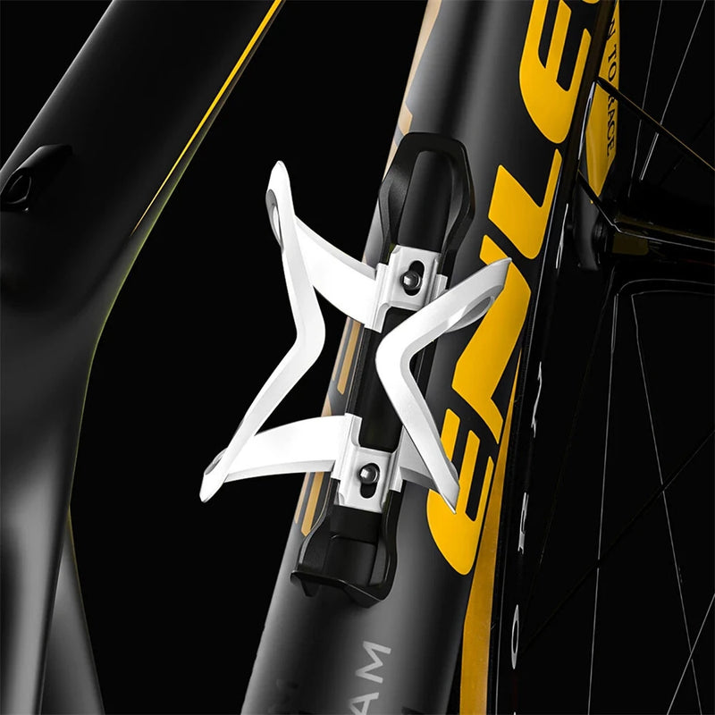 ENLEE Bicycle Water Bottle Holder Lightweight Left-Right Side Pull MTB Bicycle Bottle Cages Bracket for Outdoor Cycling