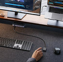 UGREEN CM662 USB KVM Switch USB 3.0 Switcher KVM Switch for PC Keyboard Mouse Printer 2 PCs Sharing 4 Devices USB Switch