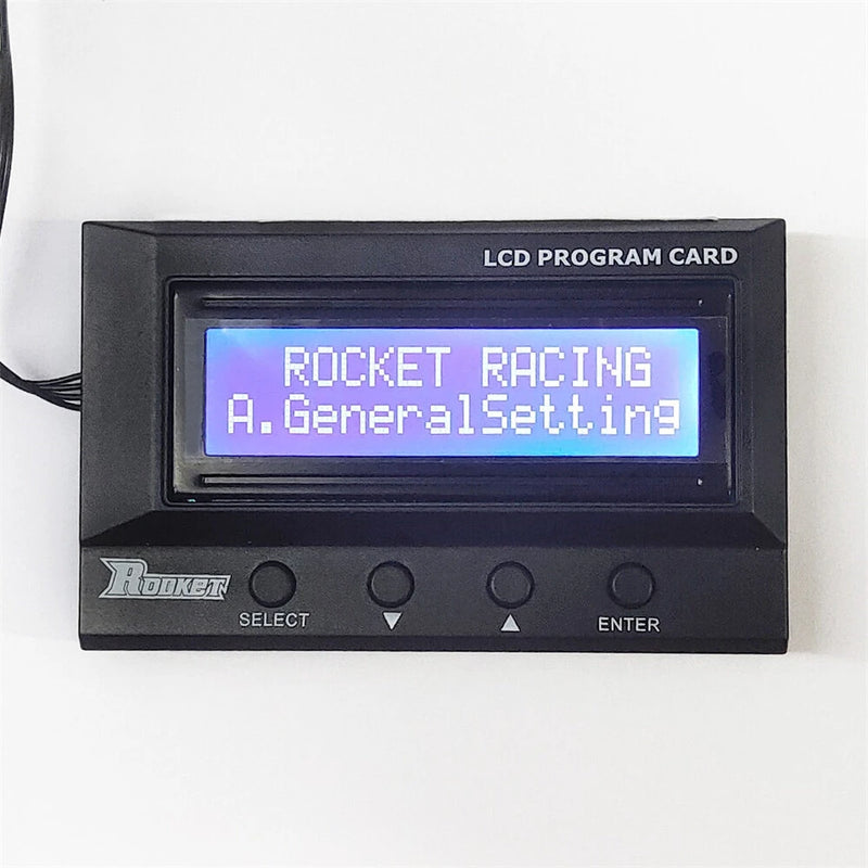 Surpass Hobby LCD Program Card for Rocket 160A V2 Brushless Drift Racing ESC Speed Controller RC Car Parts