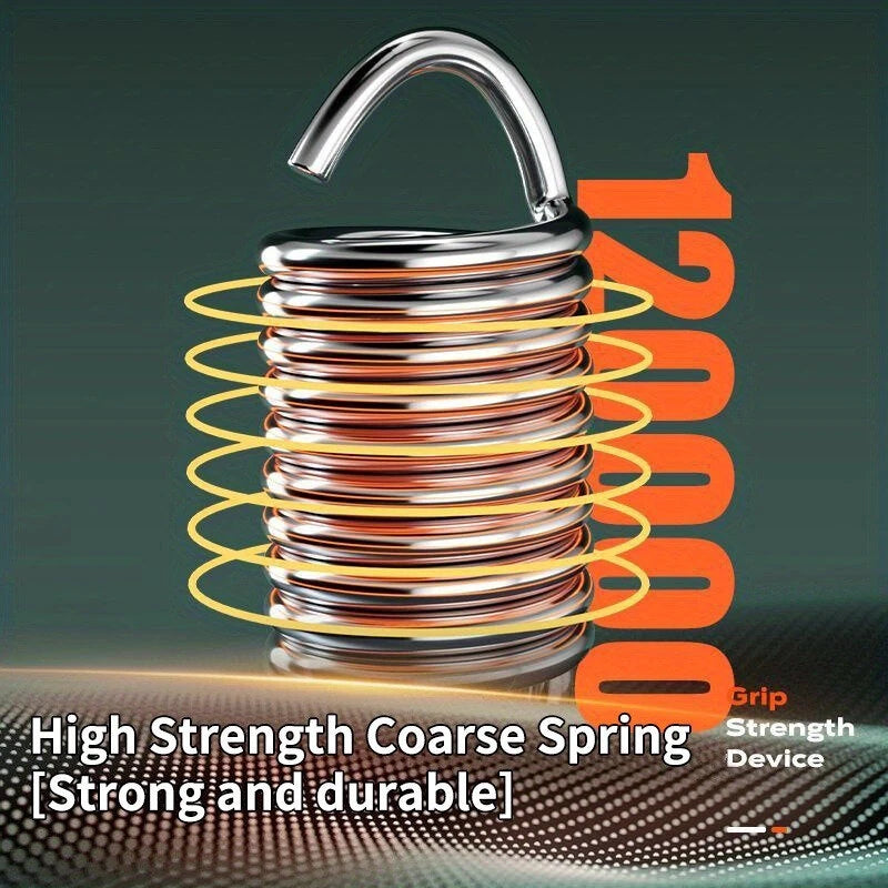 MACYO MA630 5-100kg Adjustable Electronic Counting Hand Gripper Double Thickness Spring Strength Trainer Comfortable Artificial Mechanics Grip Hand Exerciser