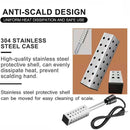 220V Immersion Water Heater 3000W Hot Tub Water Heater with Stainless Steel Shield and Hanging Head for Inflatable Pool Heater Home Tank Travel Winter Kids Pool