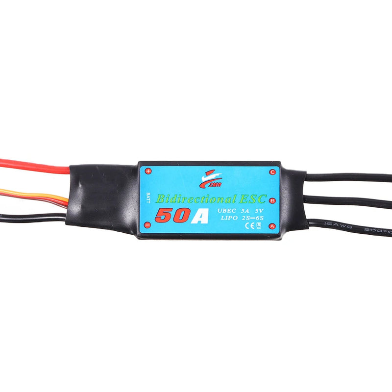 Double Sides Brushless ESC 20/30/40/50/60/80A Underwater Thruster RC Car Boat Parts