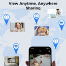 Hiseeu WHC905 5MP PTZ Wireless Security Outdoor Camera Explosion-Proof Cameras Auto Tracking Motion Detection WiFi Camera Works with Alexa Wireless Camera System