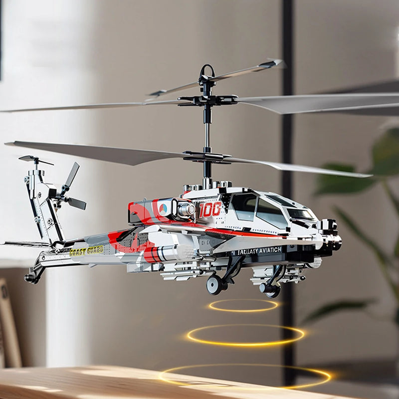 XK1 2.4G 3.5CH Altitude Holde Apache RC Helicopter RTF