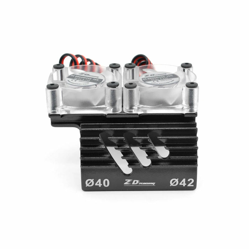 ZD Racing EX07 1/7 4WD ELECTRIC HYPERCAR Brushless RC Car Drift Double Motor Cooling Fan For Hobbywing 40 42 mm Motor8553 Vehicle Models Parts