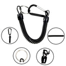 ZANLURE 5Pcs 22cm Pull Elastic With Anti-lost Hand Rope Grab Retention Elastic Cable Protection Flexible Fishing Tool