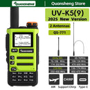 Quansheng UV-K5(9) 5W Walkie Talkie Long Range Transceiver Wireless Set Ham Amateur Receiver with AM FM Communication Two Way Radio
