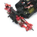 Upgraded Metal Parts Adjustable Tie Rod for Gladiator 1/14 ZD Racing MT16 BX12 X12S JIUSI MT14R PT14R RC Cars Vehicles Models Spare Parts Accessories