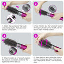 Cylinder Comb Part For Dyson Hair Dryer Adapter Fluffy Styling Roller Comb Nozzle for Dyson Styler HS01 HS05 Models