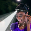 Wave Sensor Inductive Headlight Outdoor Cycling Headlamp USB Charging Night Running Head Light LED Strong Light Night Fishing Light