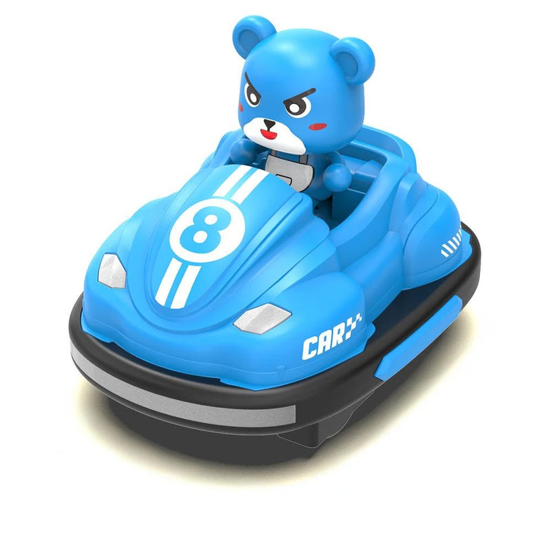 2PCS JJRC Q195 2.4G RC Battle Bumper Cars Amusement Park Arena LED Light Music One Click Vehicles Models Multiplayer Competiton Spin Stunt Toys