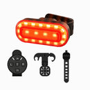 LAOTIE X6 RGB Bicycle Rear Light with Wireless Remote, IPX5 Waterproof E-Bike Turn Signal Indicators, USB-C Charging Cycling Tail Lamp for ENGWE, SAMEBIKE, Xiaomi M365, Ninebot