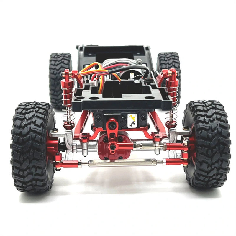2PCS Upgraded Metal Front Rear Bridge Axle Assembly MNRC MN82 MN78 MN168 MN80 for TOYOTA Land Cruiser LC79 1/12 RC Cars Vehicles Models Spare Parts