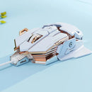 EWEADN G5 Wired Gaming Mouse RGB Light 12800DPI Full Key Macro Programming E-Sports Gamer Mice