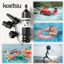 KOETSU Air Pump Air Valve Adapter Kit Paddle Board Air Nozzle Multifunctional Conversion Head Air Adapter with 4 Air Valve Nozzles