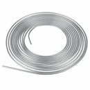 25ft Brake Pipe Copper Line 3/8'' OD Steel Zinc Silver Brake Line Fuel Tubing Kit