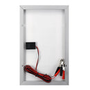 IPRee 10W 12V Solar Panel Charger USB Port Photovoltaic Power Bank Kit Portable Solar Battery Charger for Home/Outdoor Camping/RV/Car