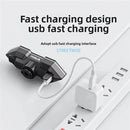 BIKIGHT Wireless Remote Control Left Right Turn Signals Bicycle Taillight Intelligent Brake Sensing Safety Warning Cycling Light Type-C Charging Bike Rear Lights for MTB Night Riding