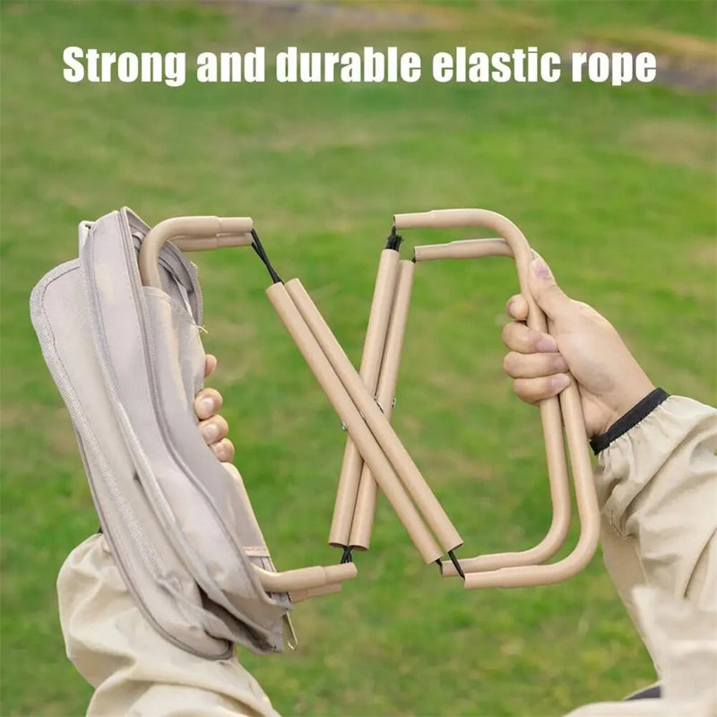 IPRee Bearing 100Kg Outdoor Must-have Camping Folding Stools Portable Ultra Light Beach Picnic Fishing Hiking Travel Folding Chair Camping