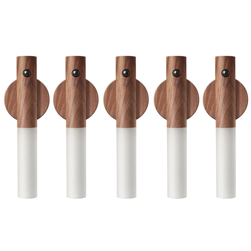 Magnetic USB LED Human body sensing Night Light  Kitchen Cabinet Light Home Stair Bedroom Table Motion Lamp Bedside Lighting