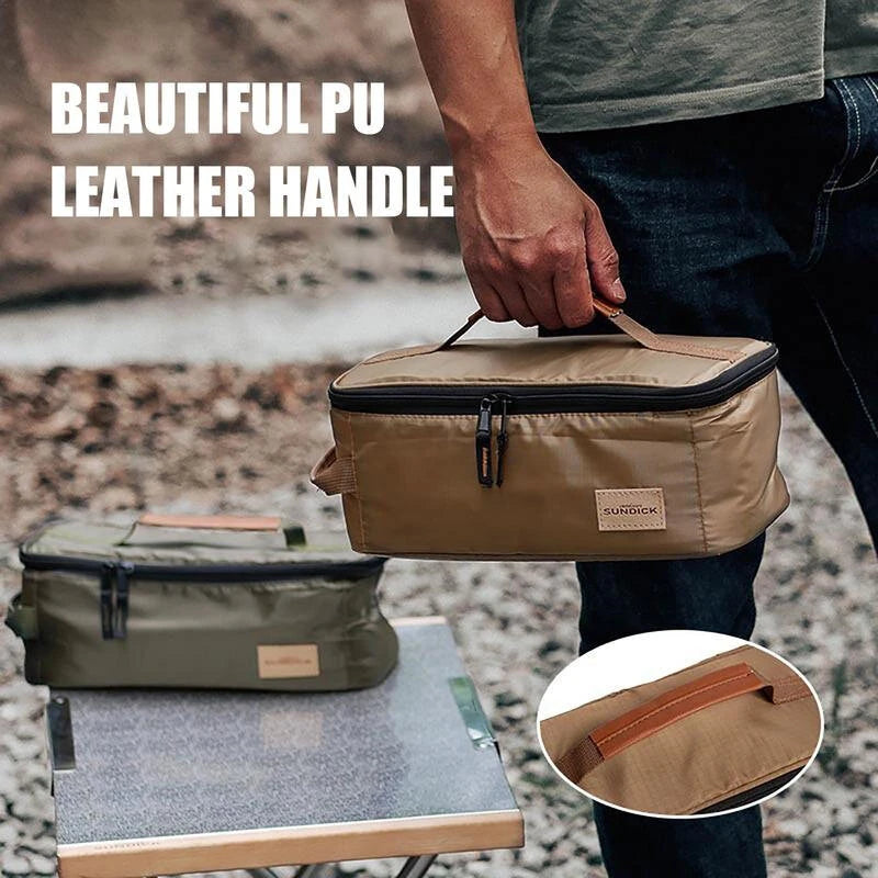 IPRee Large Capacity Light Weight Bag Picnics Travel Gadget Carring Out Shower Box Camping Storage Bag Outdoor Tablewares Bag