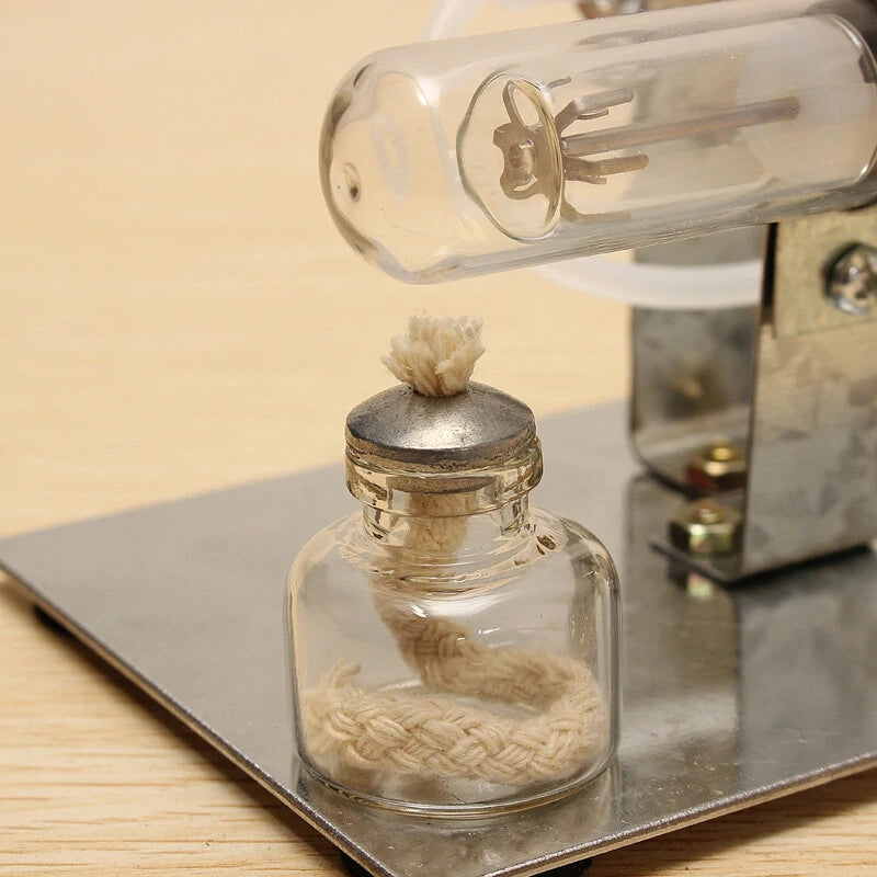 STEM DIY Hot Air Mini Stiring Engine Model Educational Toy Kits