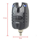 ZANLURE Fishing Alarm Kit 3PCS Water Resistant Blue LED Swinger Bite Alarm Set for Fishing