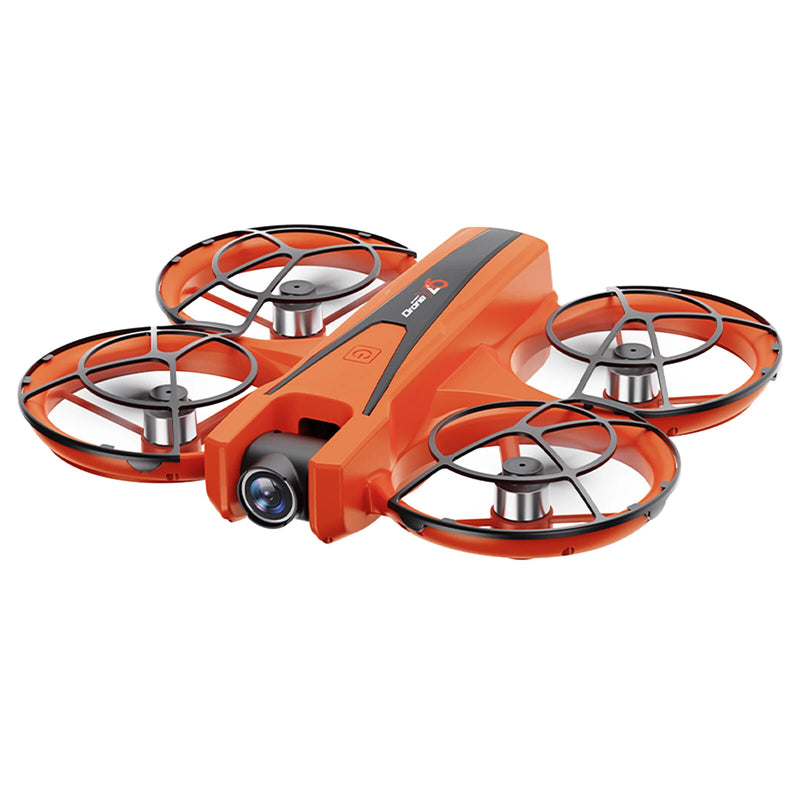 YLR/C YL05 WiFi FPV with 4.9inch LCD Screen Controller HD Dual Camera Electrically Adjustable Optical Flow Hover Circle Protection LED Brushless 2.4G 4CH 6-Axis Remote Control Toys RC Drone Quadcopter RTF