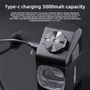 OFFBONDAGE N5 1000LM Wireless Remote Control Bicycle Headlight Type-C Charging IPX4 Waterproof Front Bike Light for MTB Ride Night Riding