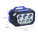 Motion Sensor Powerful LED Headlamp 5 Led Strong Light Rechageable Headlight Fishing Camping Outdoor Head Lamp Work Flashlight