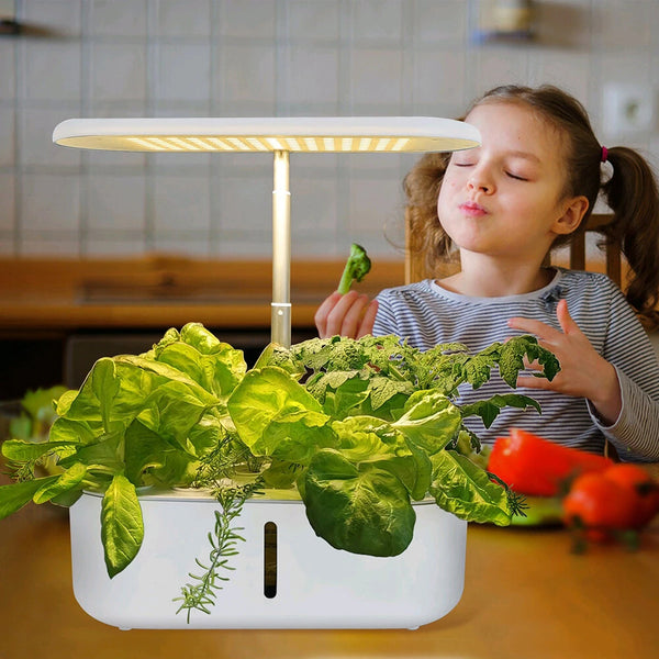 LED Plant Growth Light Smart Hydroponic Plant Machine Full Spectrum Indoor Fruit and Vegetable Planting Cultivator Ornamental Decoration