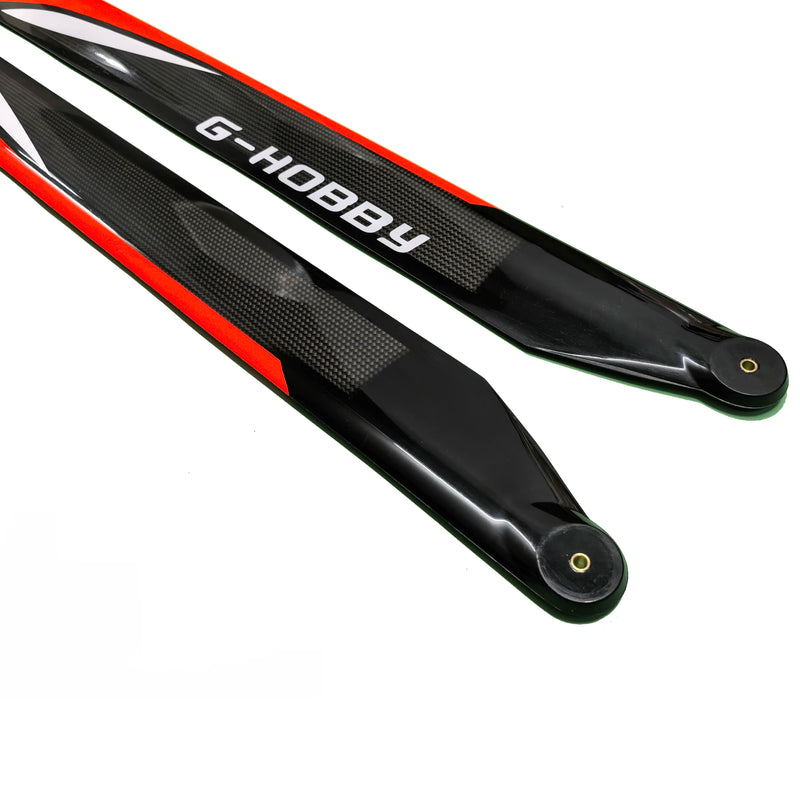1 Pair G-HOBBY 690mm / 700mm Carbon Fiber Main Rotor Blade Spare Parts for Trex 700 SAB700 X7 RC Helicopter