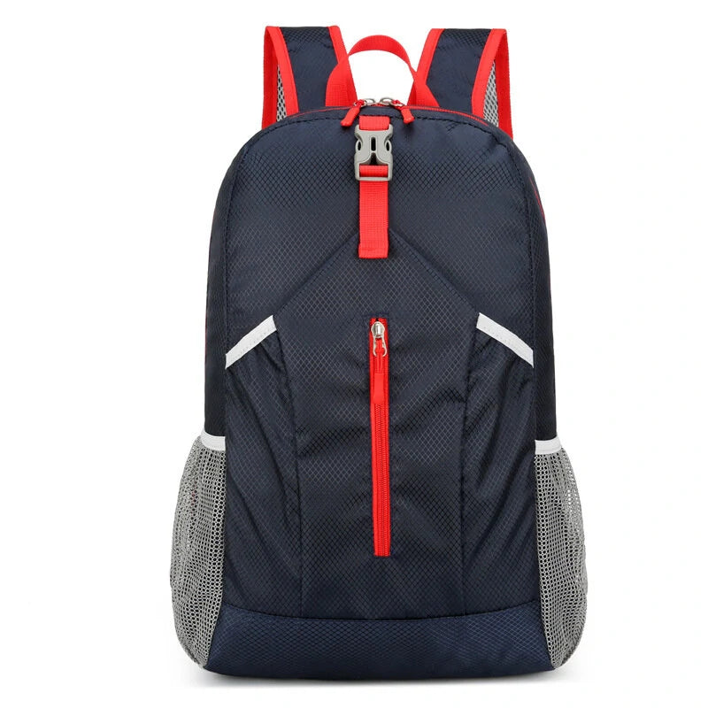 Unisex Outdoor Sports Waterproof Backpack Lightweight Foldable 25L Hiking Fitness Camping Climbing Travel Bag