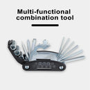 XANES 16 in 1 Portable Multifunctional Bike Screwdriver Repair Tool Kit for Outdoor Bicycle Cycling Repair Tool