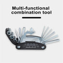 XANES 16 in 1 Portable Multifunctional Bike Screwdriver Repair Tool Kit for Outdoor Bicycle Cycling Repair Tool