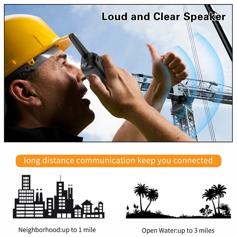 Baofeng BF-T22 Walkie Talkie 16 Channels PMR 446MHz License-Free LED Display VOXs Hands-Free Long-Range Communication Without Battery