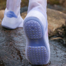 XANES Bike Shoe Covers Waterproof Rain Booties Silicone Slip-resistant Rainy Day Thick Rain Boots Covers Foot Covers for Cycling