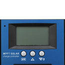 EXCELLWAY 30/40/50/60/100A MPPT Solar Controller LCD Solar Charge Controller Accuracy Dual USB Solar Panel Battery Regulator