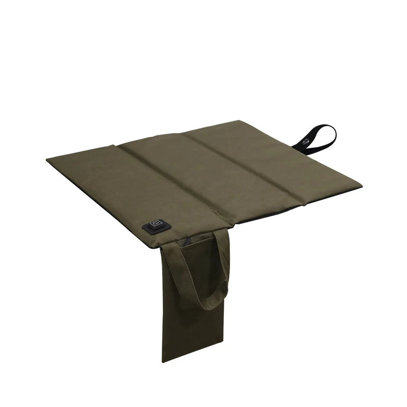 Portable Folding Elextric Heated Seat Cushion USB Charging Camping Travel Electric Heating Mat Winter Outdoor Fishing Warm Chair Pad