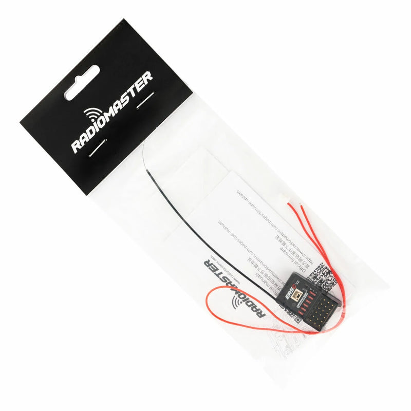 Radiomaster ER5C V2 2.4GHz 5CH ELRS PWM RX Receiver for RC Airplane Car Boat MT12 Radio Controller