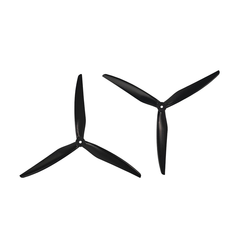 2 Pairs / 4 Pairs Gemfan 1045 10 Inch 3-Blade Propeller 5mm Hole Glass Fiber Nylon for 3214 800KV Motor RC FPV Racing Drone