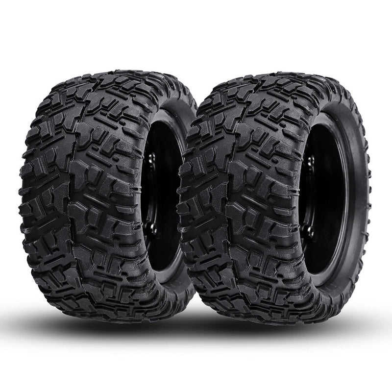 Remo P6973 Rubber RC Car Tires For 1621 1625 1631 1635 1651 1655 Wltoys 144001 124018 124019 SG 1601 HBX 16889 RC Vehicle Models