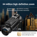 IPRee D12 4K Colorful Infrared Night Vision Device 64 Million Day And Night Macro Reconnaissance Sight Monocular Handheld Camera