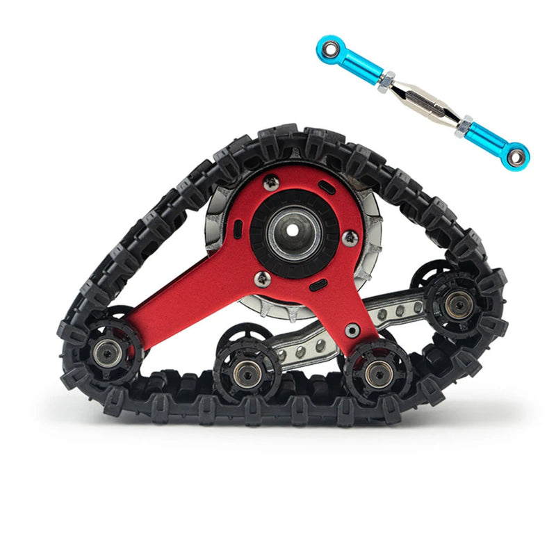 4PCS SG W001 Upgraded Track Wheels Tires 12mm Hex All Terrain for 124017 144001 104072 EC30B EAT14 1/10 1/12 1/14 RC Car Crawler Truck Off-Road Climbing Vehicles Model Spare Parts