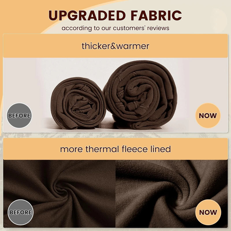 Women's Fleece Lined Leggings Thermal Warm Winter Tights High Waisted Yoga Pants Cold Gear With Pockets Autumn Winter Leggings