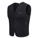 TENGOO HS-10 10 Areas Smart Heating Vest 3 Gear Temperature USB Charging Winter Warmth Cold-proof Waistcoat for Men Women Elderly People