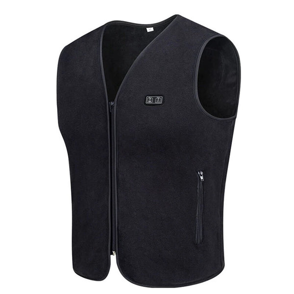 TENGOO HS-10 10 Areas Smart Heating Vest 3 Gear Temperature USB Charging Winter Warmth Cold-proof Waistcoat for Men Women Elderly People