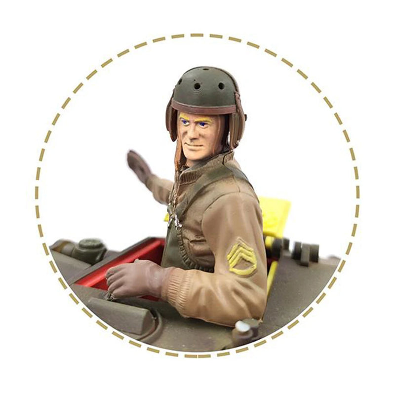 COOLBANK HLC-0003 American Tank Commander Helmet 1938 RC Car Decoration Parts